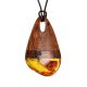 Amber And Wood Pendant The Indonesia, image 