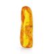 Elongated Amber Stone With Inclusions, image 