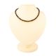 Faceted Amber Beaded Necklace The Prague, image 