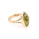 Refined Amber Ring In Gold The Sophia, Ring Size: 13 / 22, image 