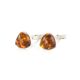 Silver Cufflinks With Cognac Amber The Acapulco, image 
