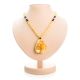 Multicolor Amber Pendant Necklace The Rhapsody, image 