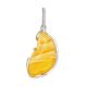 Honey Amber Pendant In Sterling Silver The Lagoon, image 