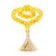 Islamic 33 Lemon Amber Prayer Beads, image 