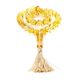 Muslim 33 Lemon Amber Prayer Beads, image 