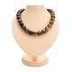 Boho Style Amber Ball Beaded Necklace The Meteor, image 