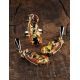 Handcrafted Amber Earrings In Gold-Plated Silver The Rialto, image , picture 4