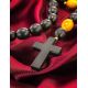 50 Olive Cut Amber Rosary The Cuba, image , picture 2