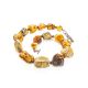Raw Amber Beaded Necklace The Indonesia, image , picture 3