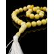 Islamic 33 Ball Cut Amber Prayer Beads, image , picture 2