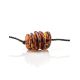 Cognac Amber Beaded Necklace, image , picture 2