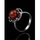 Charming Amber Ring In Sterling Silver The Daisy, Ring Size: 6.5 / 17, image , picture 2