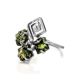 Green Amber Ring In Sterling Silver The Vernissage, Ring Size: 12 / 21.5, image , picture 4