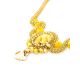 Honey Amber Braided Necklace With Yellowish Glass Beads The Fable, image , picture 5