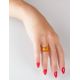 Designer Amber Band Ring The Magma, image , picture 2