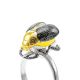 Honey Amber Ring In Sterling Silver The Scarab, Ring Size: 11.5 / 21, image , picture 3