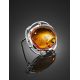 Handcrafted Amber Brooch In Sterling Silver The Rialto, image , picture 4