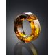 Bright Lemon Amber Band Ring The Magma, image , picture 2