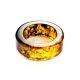 Bright Lemon Amber Band Ring The Magma, image , picture 4