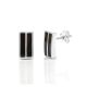 Amber Stud Earrings In Sterling Silver The London, image , picture 2