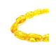 Lemon Amber Beaded Necklace, image , picture 4