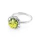 Lovely Amber Ring In Sterling Silver The Daisy, Ring Size: 12 / 21.5, image , picture 3