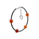 Honey Amber Designer Bracelet On Cord, image , picture 4