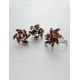Cherry Amber Earrings In Sterling Silver The Dahlia, image , picture 5