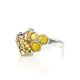 Honey Amber Ring In Sterling Silver The Bee, Ring Size: 11 / 20.5, image , picture 6