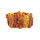 Raw Amber Bracelet The Volcano, image , picture 3