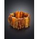 Raw Amber Bracelet The Volcano, image , picture 2
