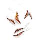 Amber Butterfly Necklace In Sterling Silver The April, image , picture 4