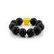Black Amber Bracelet The Cuba, image , picture 3