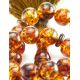 Muslim 33 Cognac Amber Prayer Beads, image , picture 2
