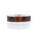 Minimalistic Silver Ring With Cherry Amber The London, Ring Size: / 23.5, image , picture 3