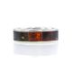 Minimalistic Silver Ring With Cherry Amber The London, Ring Size: 6.5 / 17, image , picture 3