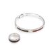 Minimalistic Silver Ring With Cherry Amber The London, Ring Size: 6.5 / 17, image , picture 5