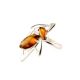 Bold Cocktail Ring With Cognac Amber The Pegasus, Ring Size: 9.5 / 19.5, image , picture 3