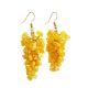 Honey Amber Drop Earrings The Fable, image , picture 3