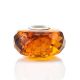 Faceted Amber Ball Charm, image , picture 2