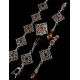 Cognac Amber Link Bracelet In Sterling Silver The Arabesque, image , picture 6