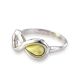 Sterling Silver Ring With White The Amour, Ring Size: 6 / 16.5, image , picture 4