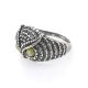 Cute Silver Ring With Honey Amber The Owl, Ring Size: 6.5 / 17, image , picture 2