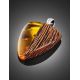 Wenge Wood Pendant With Lemon Amber The Indonesia, image , picture 2
