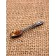 Sterling Silver Souvenir Spoon With Cognac Amber, image , picture 5