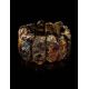 Raw Amber Beaded Bracelet The Volcano, image , picture 2