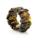 Raw Amber Beaded Bracelet The Volcano, image , picture 3