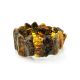 Raw Amber Beaded Bracelet The Volcano, image , picture 4