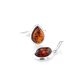 Cherry Amber Ring In Sterling Silver The Fiori, Ring Size: 9 / 19, image , picture 4