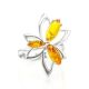 Lemon Amber Ring In Sterling Silver The Verbena, Ring Size: 9 / 19, image , picture 3